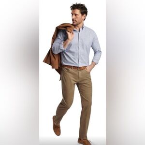 Peter Millar Men's Corduroy Pants in Brown